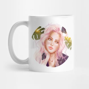 Butterfly girl Mug